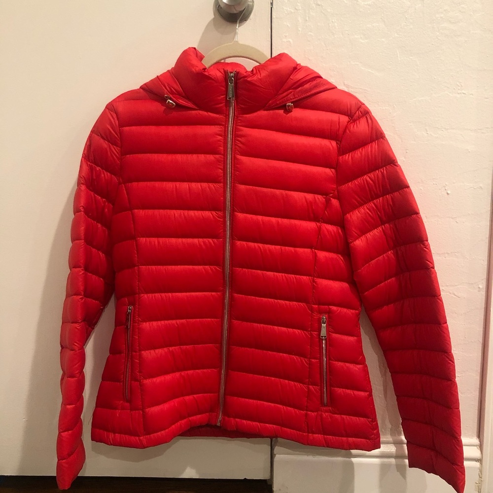 Calvin Klein Packable Hooded Puffer Jacket